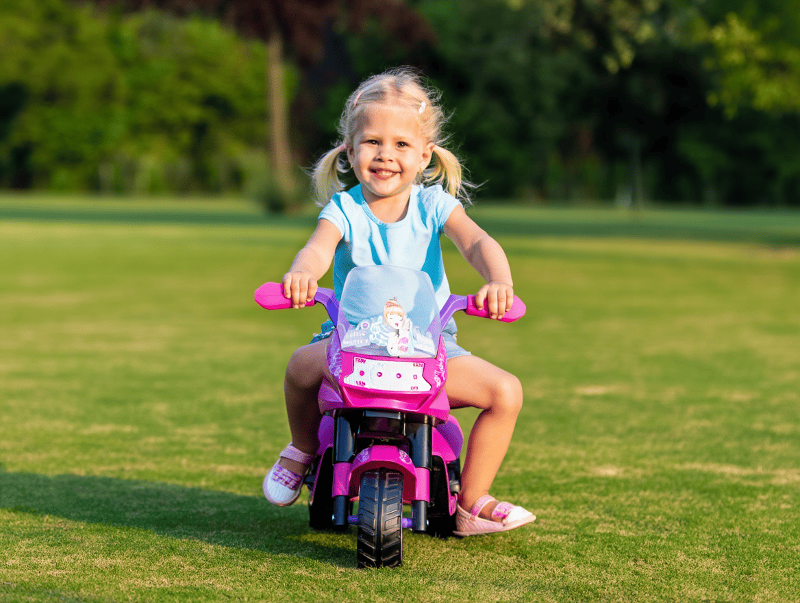 Moto Little Singer 6V 2.5 Fuchsia