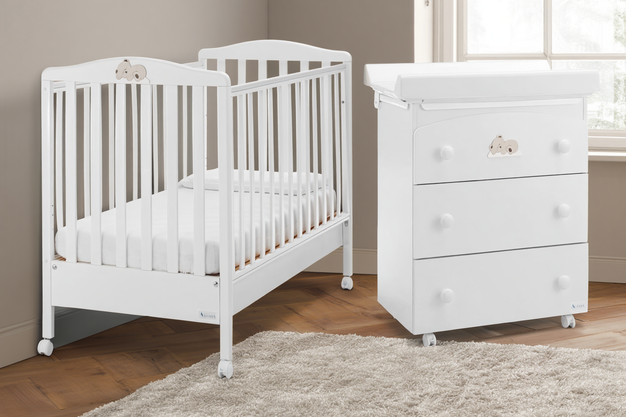 Babyzimmer Azzurra Design Web - White