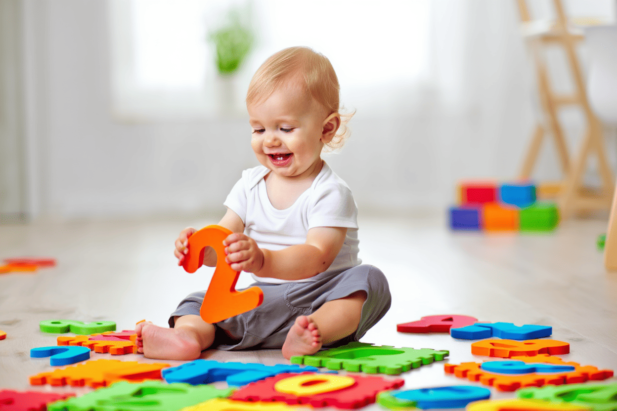 Tapis puzzle numéro - Petit