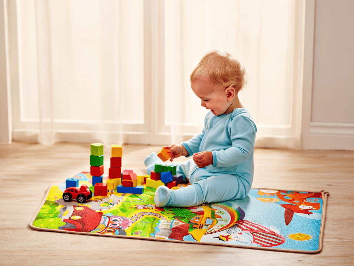 Tapis puzzle numéro - Petit