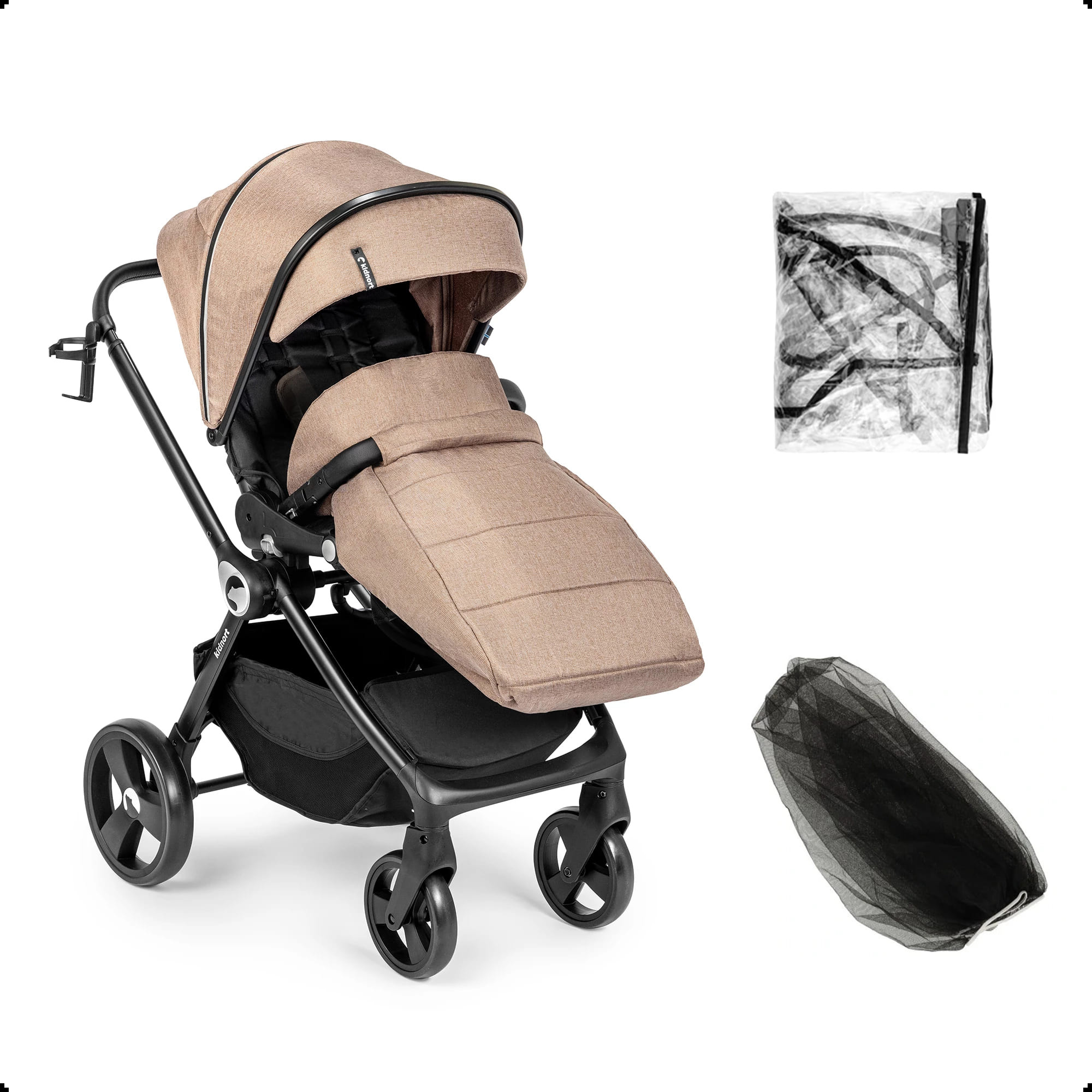 copy of Kinderwagen Kidnort Isbjorn - Black