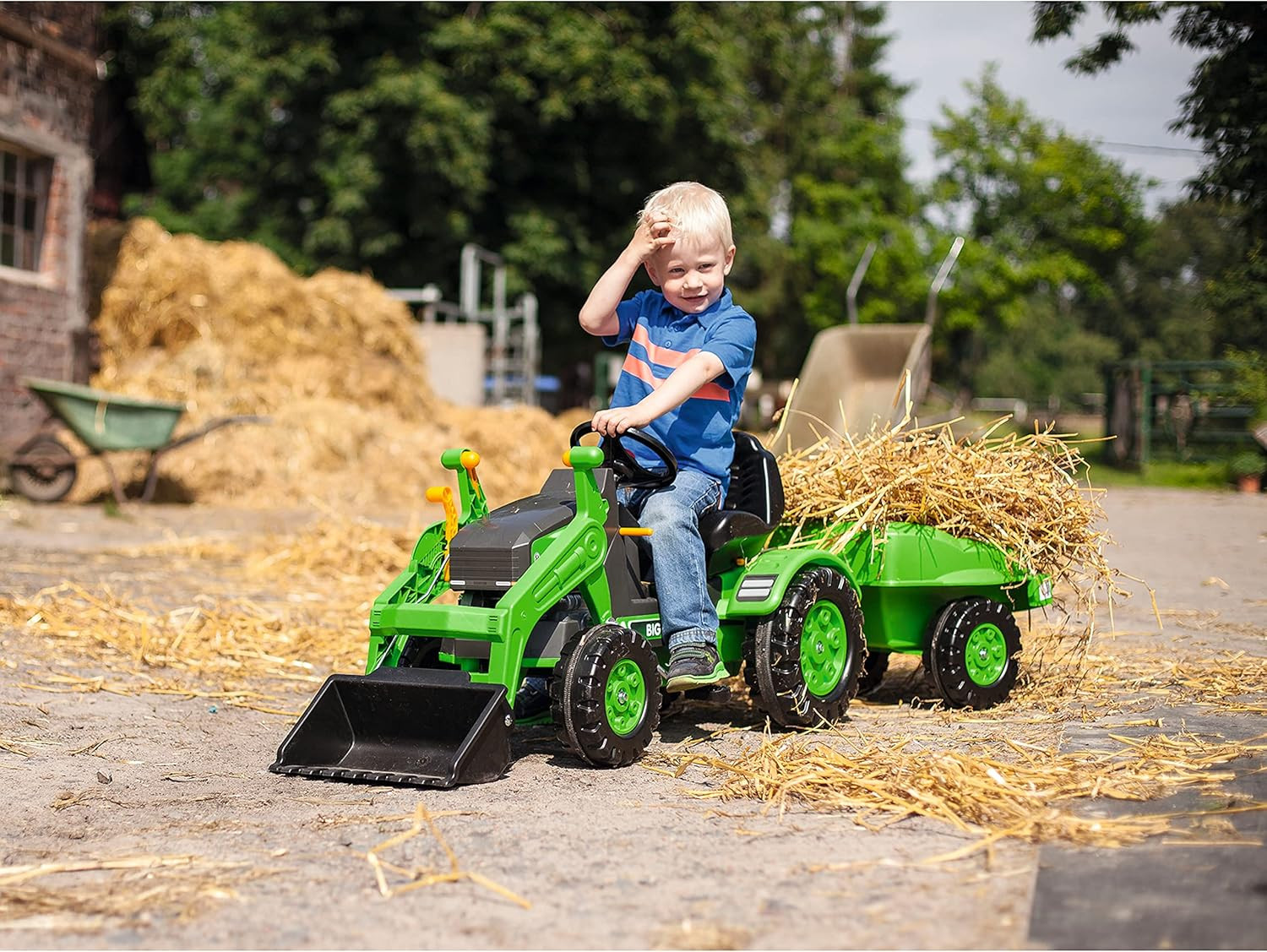 Big-Jim Loader Pedal Ohne Anhänger Tragfähigkeit 25 kg.