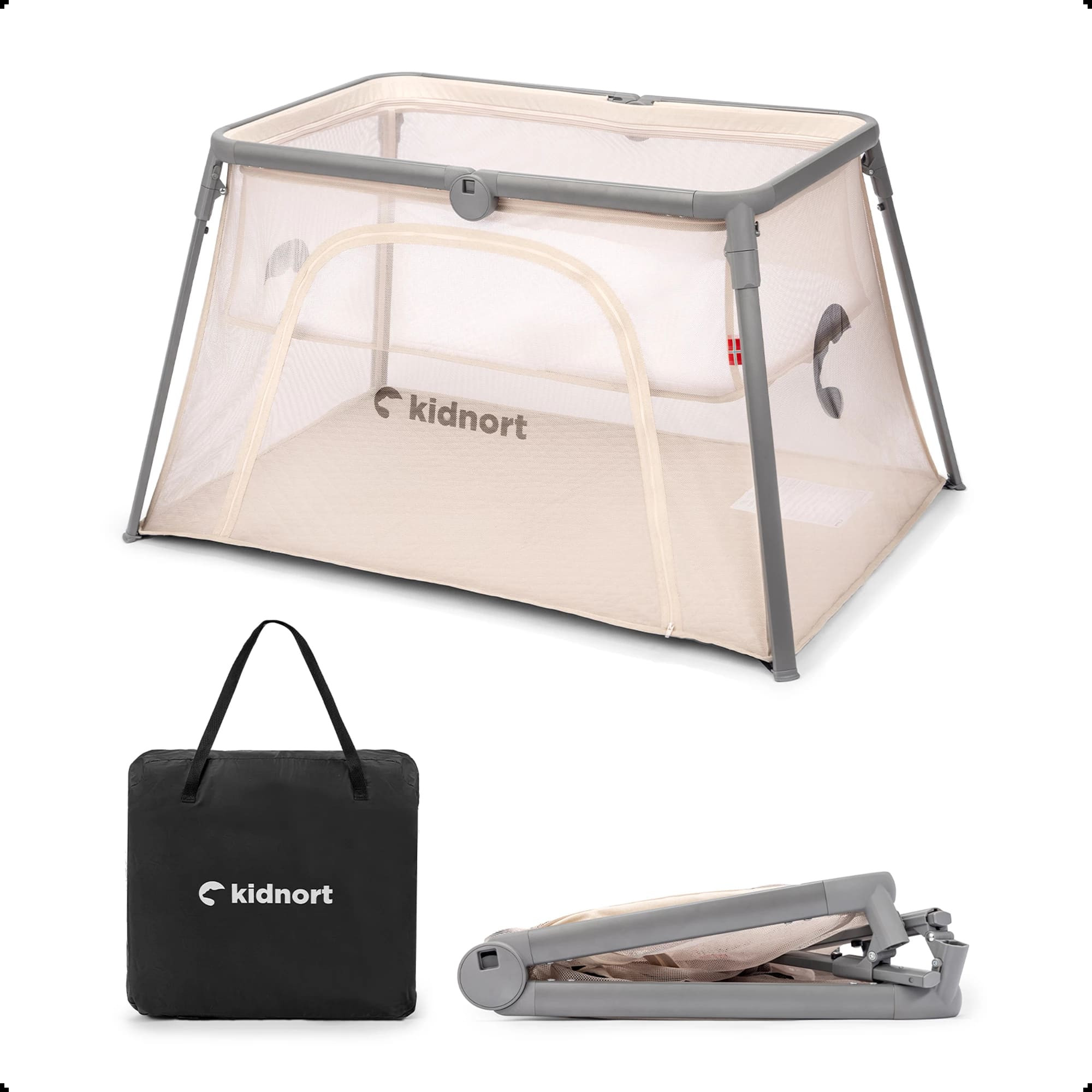 Beistellbetten Kidnort Bleke Unique 2-in-1 - Beige