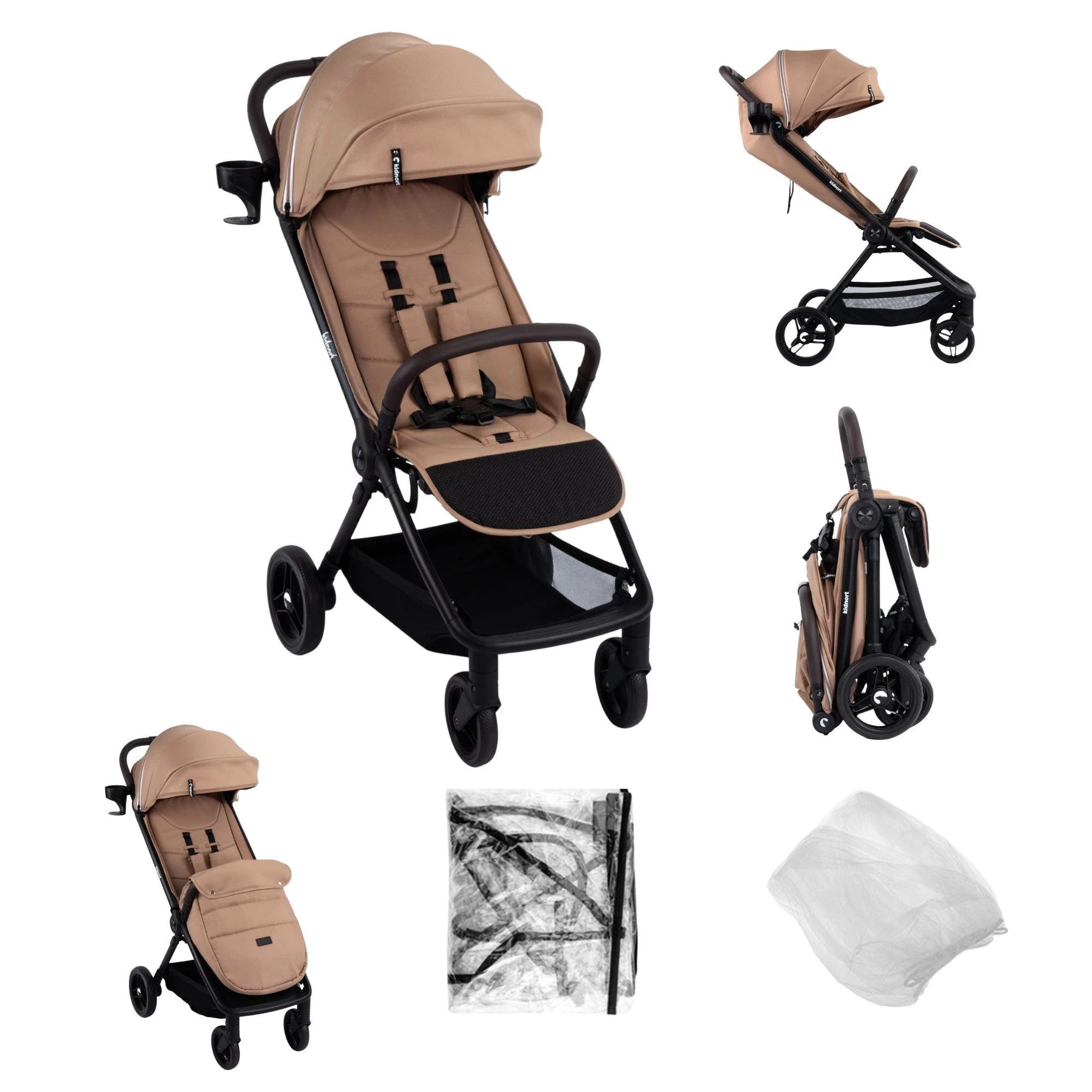 Passeggino Con Chiusura Automatica Snøugle Kidnort