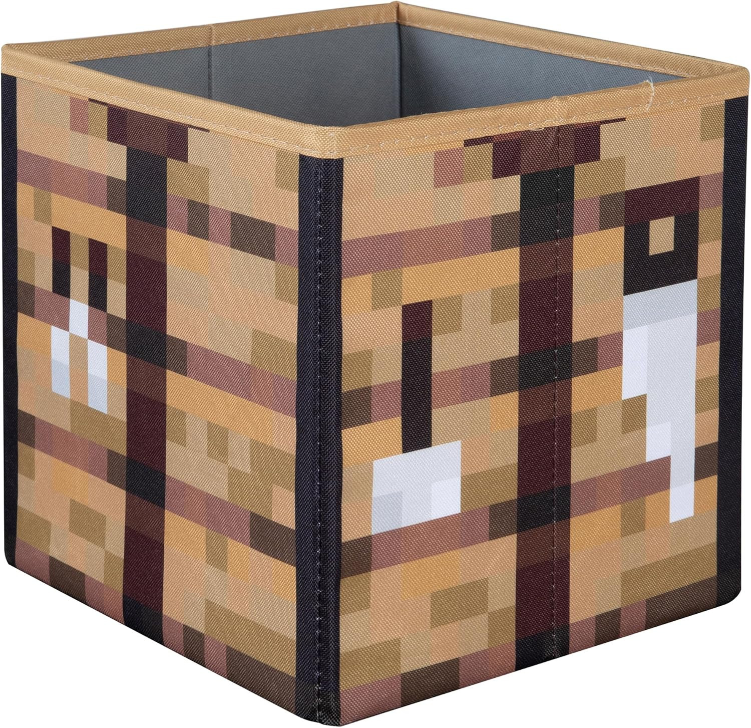 Ensemble de 2 boîtes de rangement en tissu Minecraft