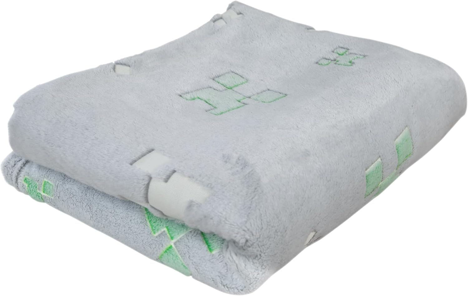 MINECRAFT - Morbida coperta che si illumina al buio