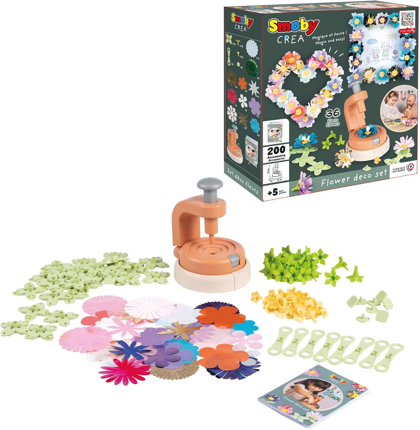 Smoby - Flower Market Deco Set