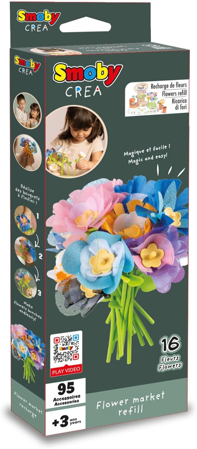 Smoby - Kit de recharge pour marché aux fleurs