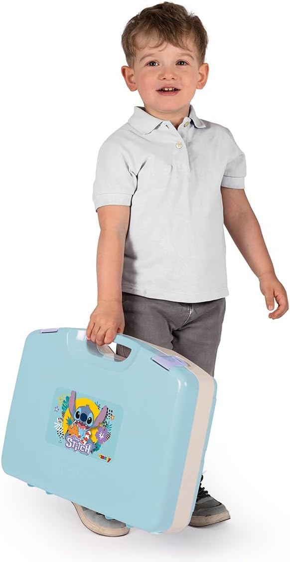 Smoby - Stitch - Cuisine - Valise pliante