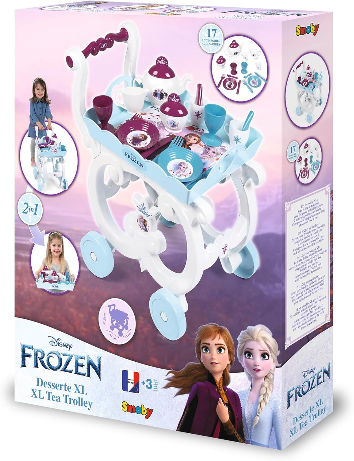 Smoby - Disney Frozen 2 Carrello Da Te