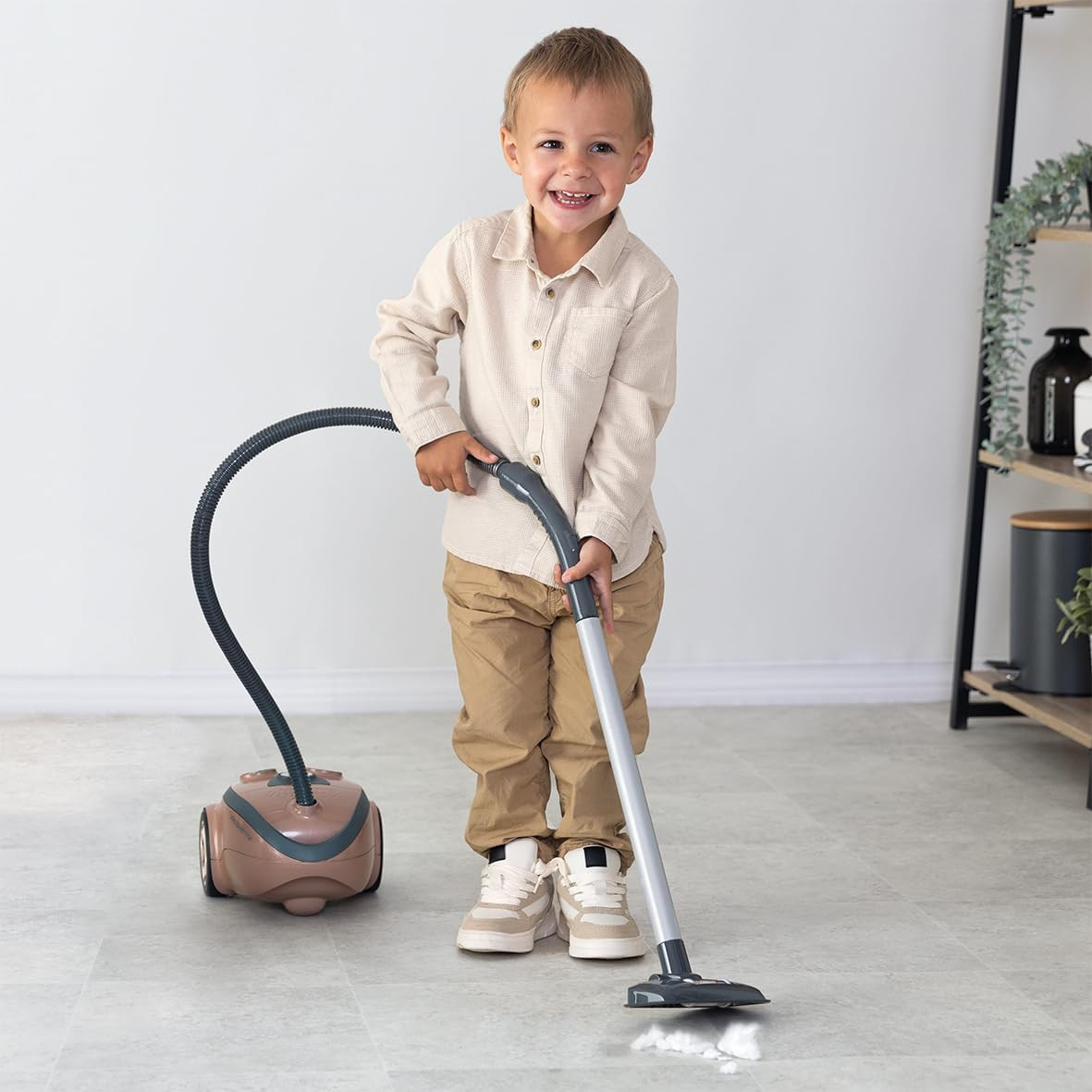 Aspirateur cylindrique Smoby - Rowenta - Réplique parfaite