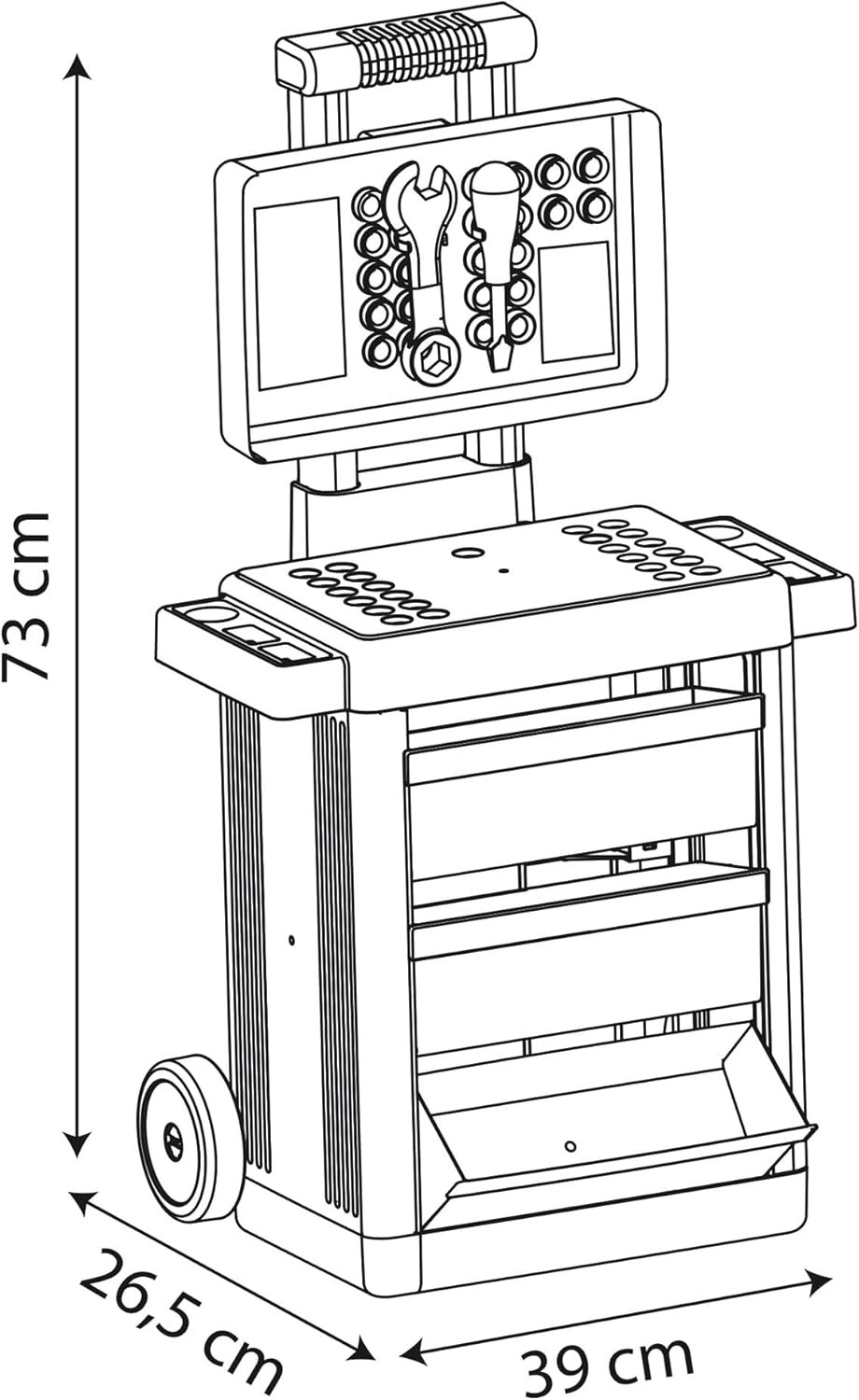 Chariot Smoby - Atelier Spidey