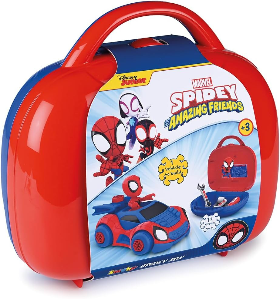 Smoby - Valigetta degli attrezzi di Spidey
