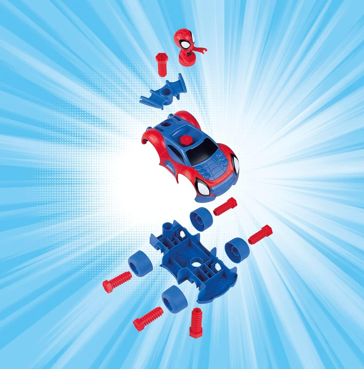 Smoby - Valigetta degli attrezzi di Spidey
