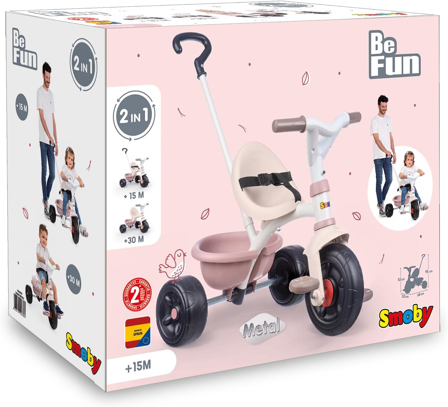 Dreiräder Smoby Be Fun Girl