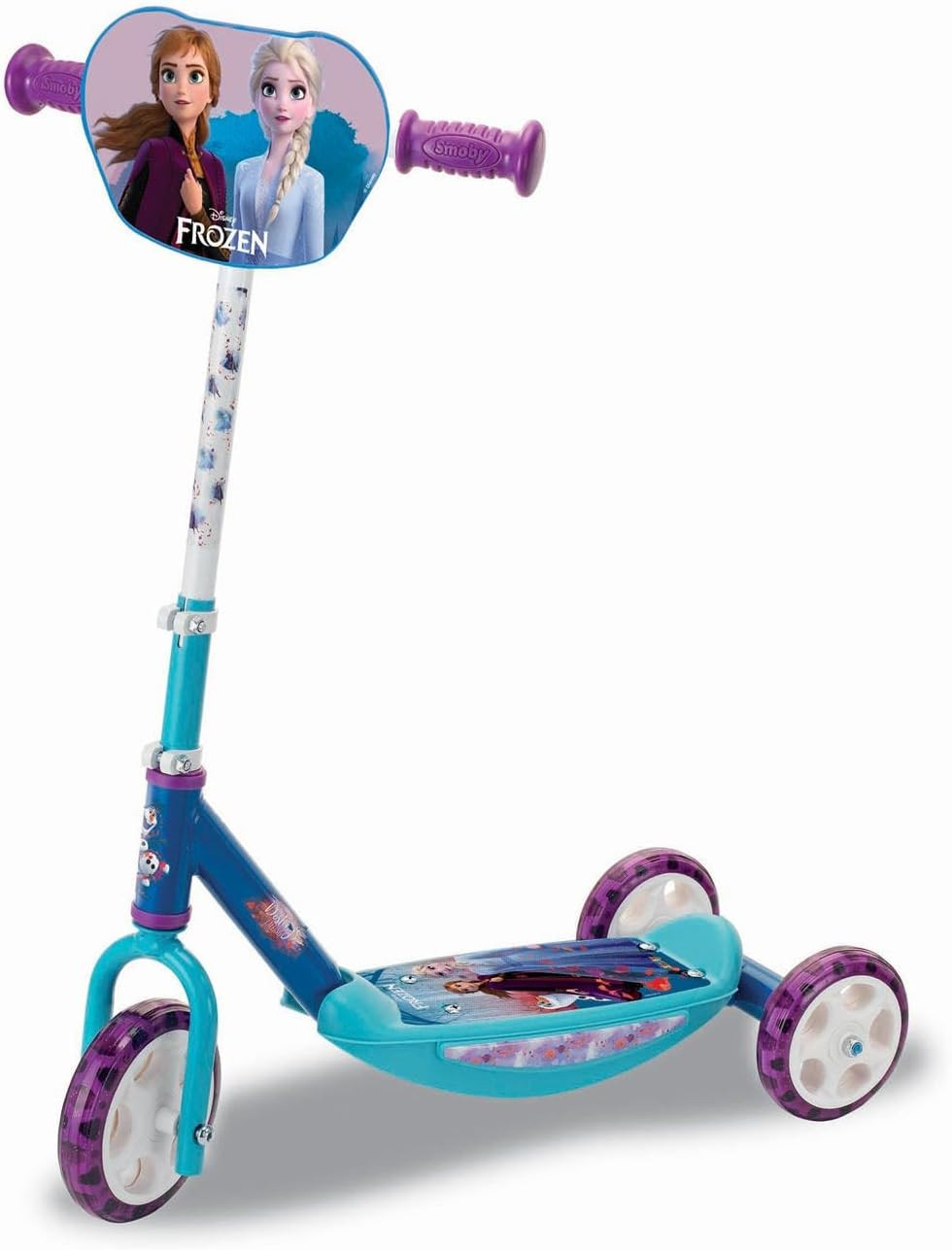 Scooter à trois roues gelé