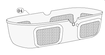 Innenbezüge Inglesina Rivestimento Interno Culla Open Up