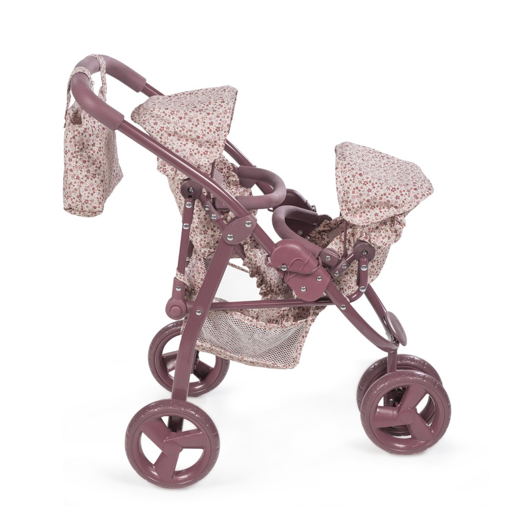 Puppenwagen Pasito a Pasito Twins Cherry Fiori