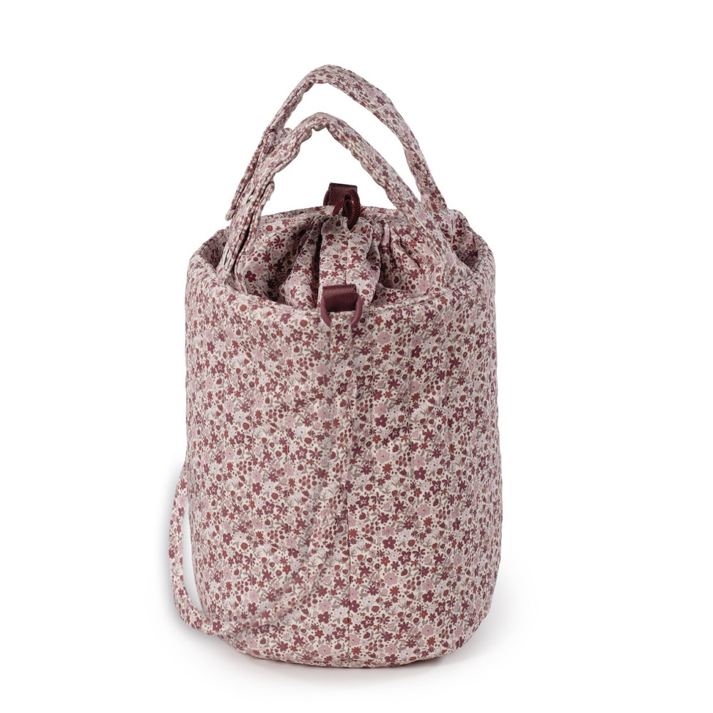 Bolsa tipo cubo con forma de flor de cerezo