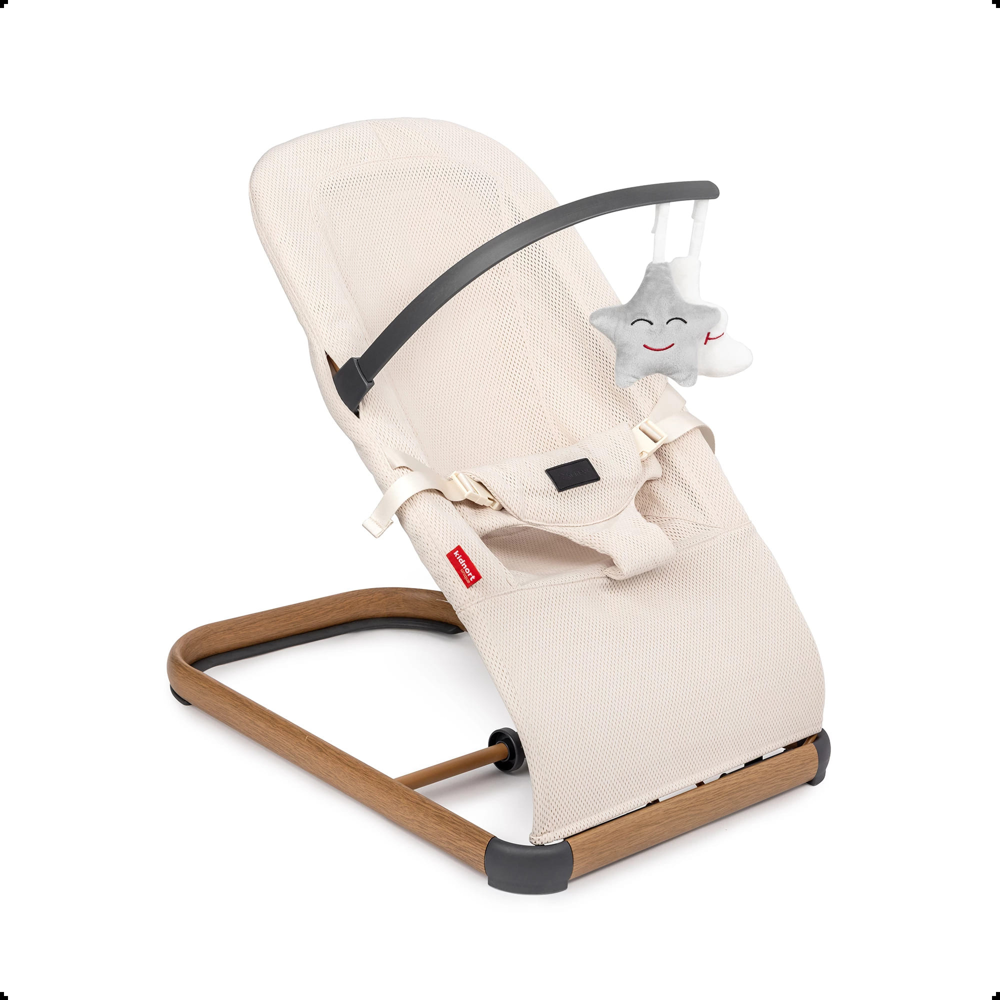 Babywippen Kidnort Moln Unique - Beige