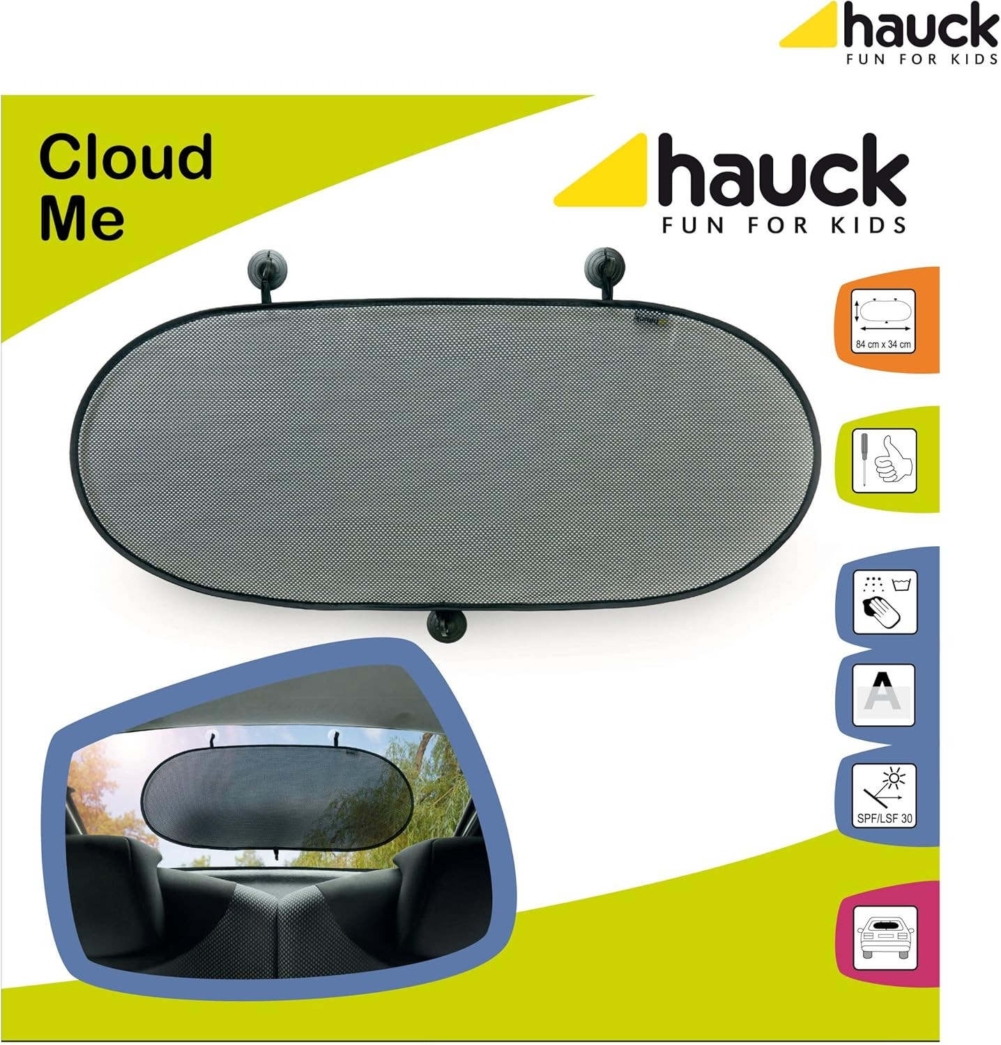 Sonnenschutzblenden für die Heckscheibe