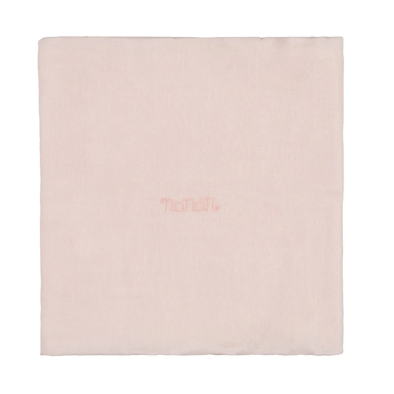 Juego de 3 muselinas Nanan rosas 80x80 cm