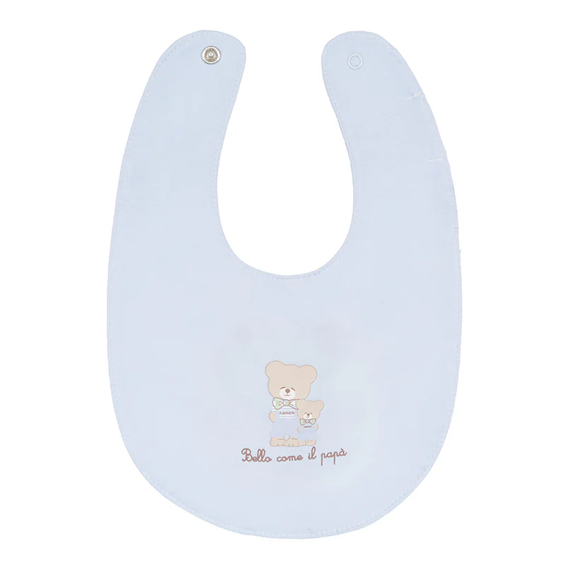 Nanan Blue Bib "Guapo como papá"