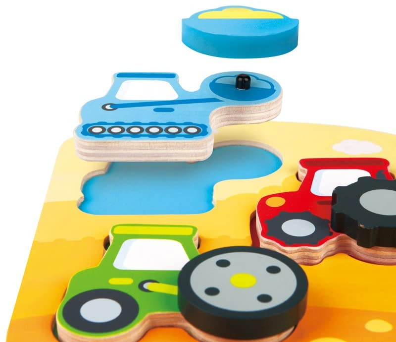 copy of Puzzle Veicoli in Legno