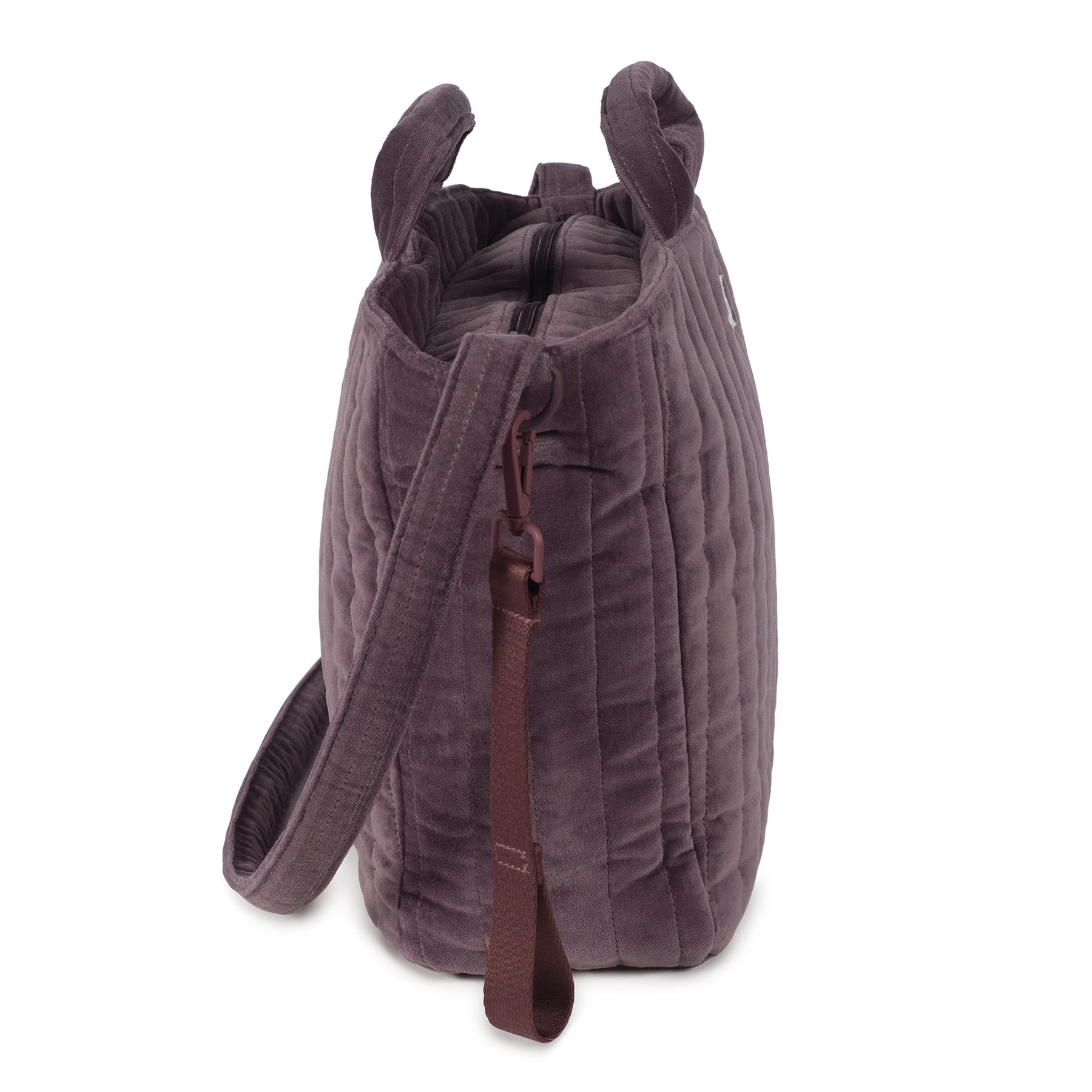 Pasito a Pasito Wickeltasche Kirsch-Samt