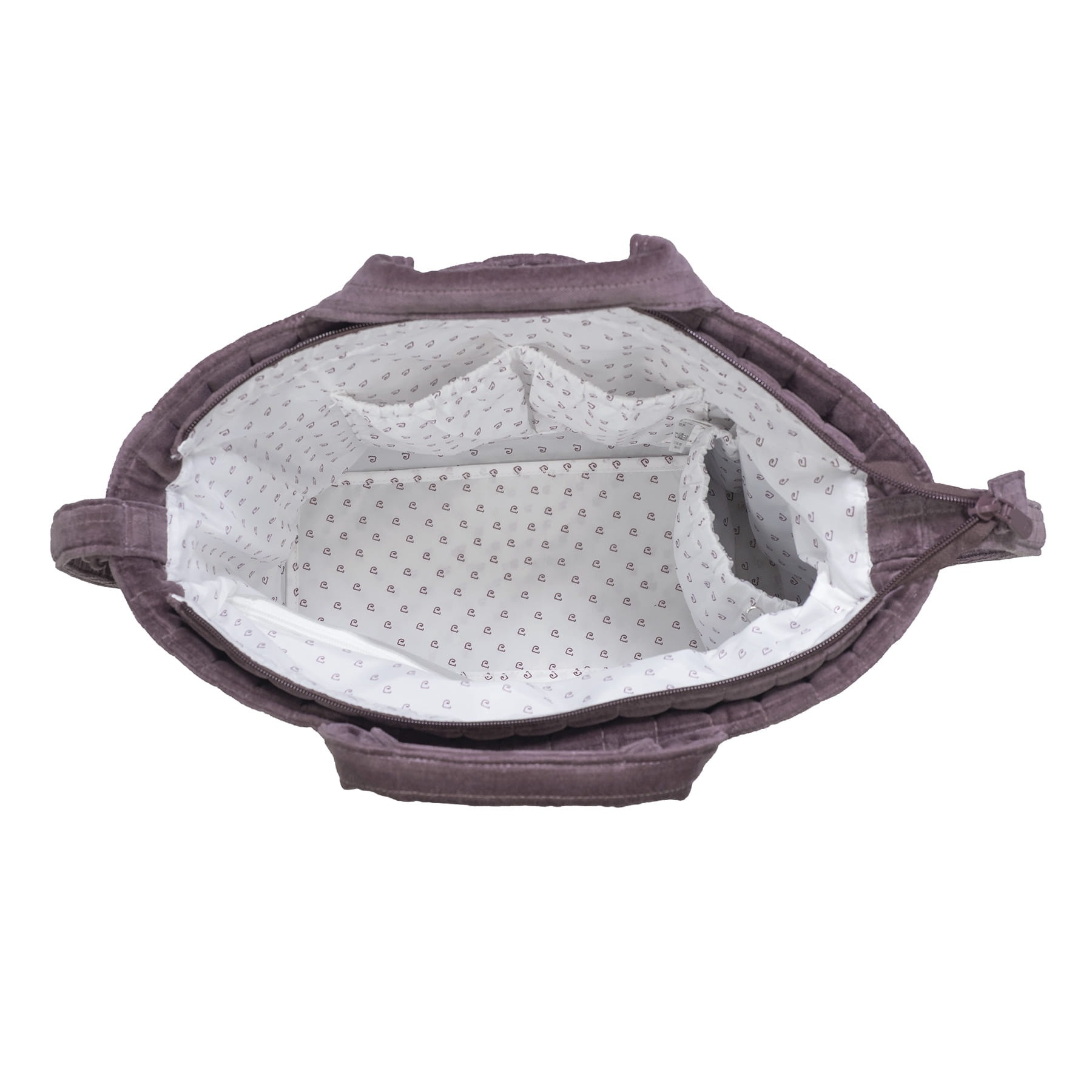 Pasito a Pasito Wickeltasche Kirsch-Samt