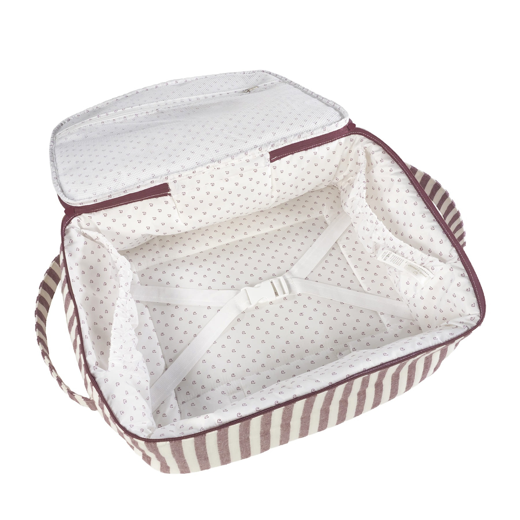 Maleta Pasito a Pasito Cereza Rayas