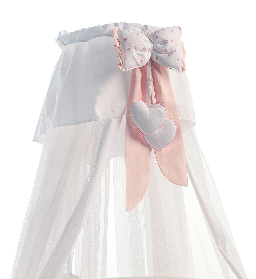 Babybett mitwachsend Cuoricini Leonardo-Naturale