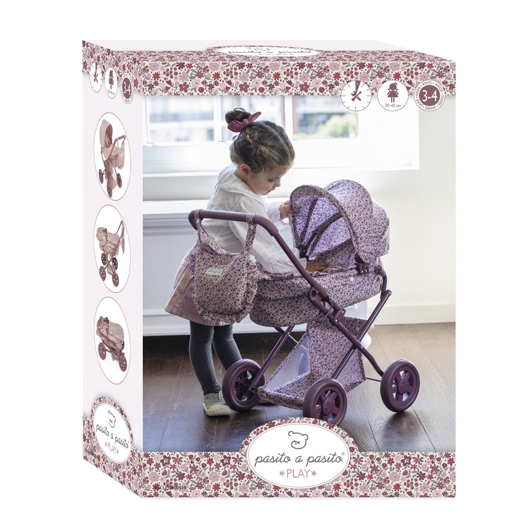 Carrozzina Cherry Fiori