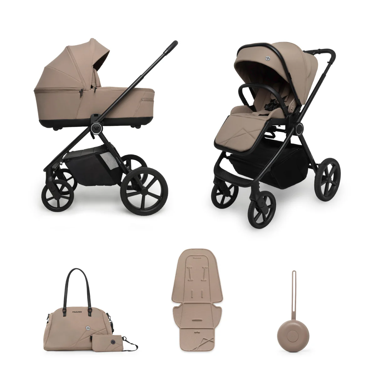 Kombikinderwagen 2in1 Muuvo One Praline