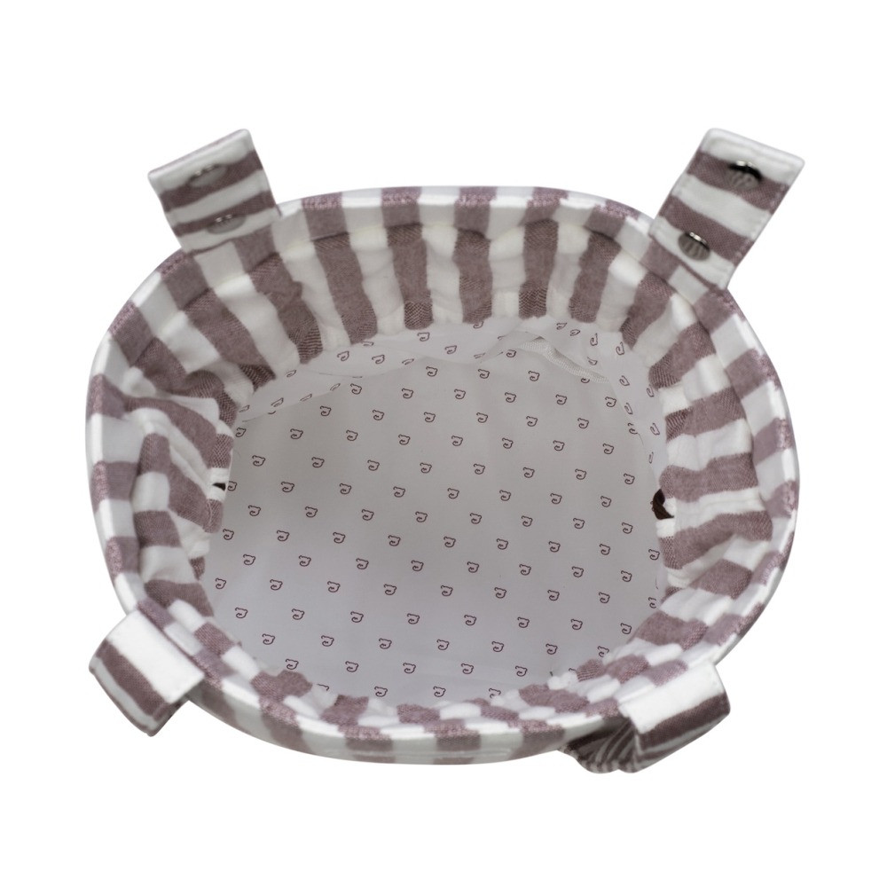 Borsa Bucket Cherry Strisce