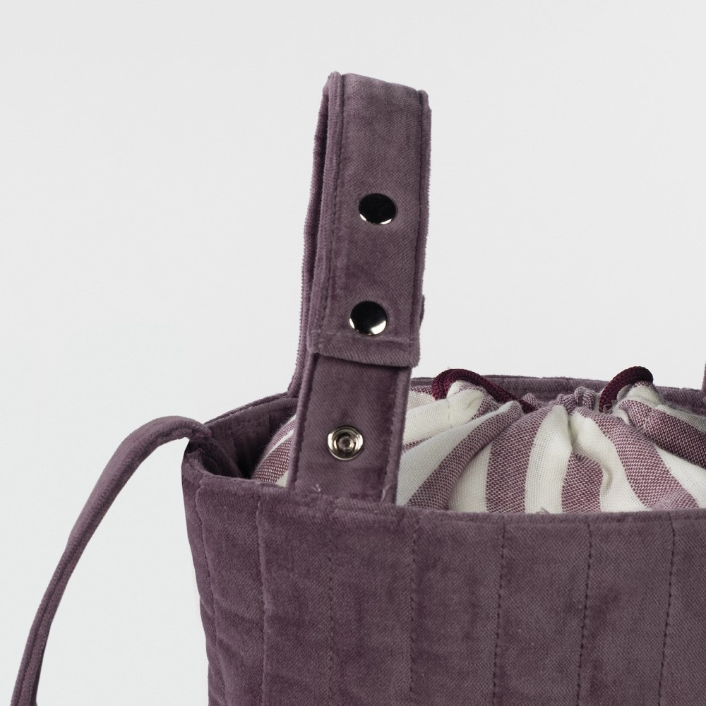 Wickeltasche Pasito a Pasito Cherry Velvet