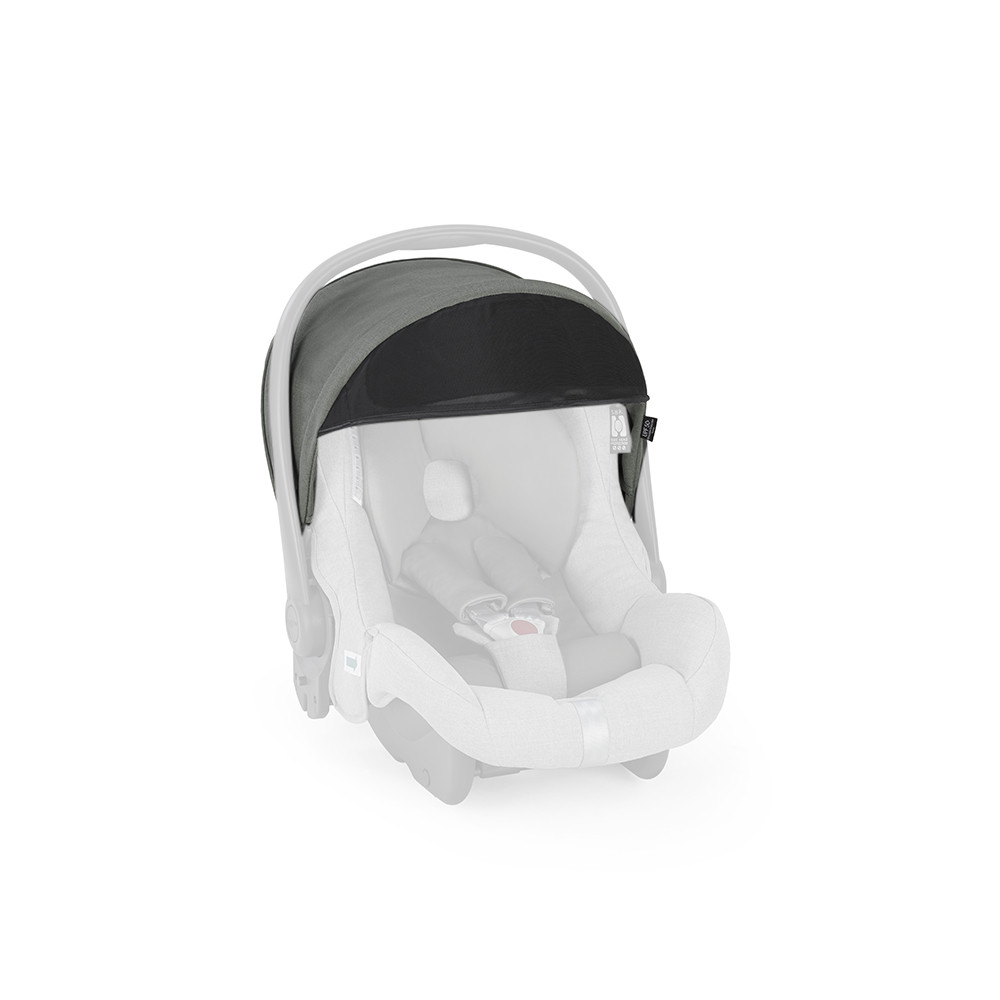 Capota para asiento de coche Huggy Multifix plateada