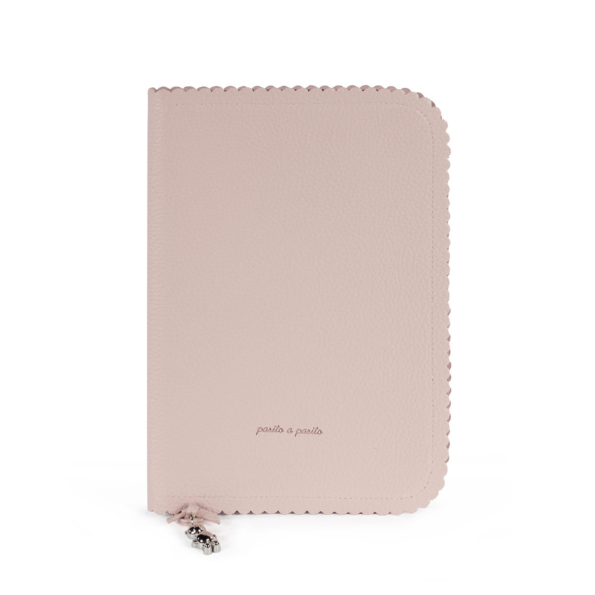 Pasito A Pasito Libro Nascita Nido – Portadocumenti In Similpelle Rosa – Con Tasche E Zip – 25x17x14 Cm – Lavabile A 30°