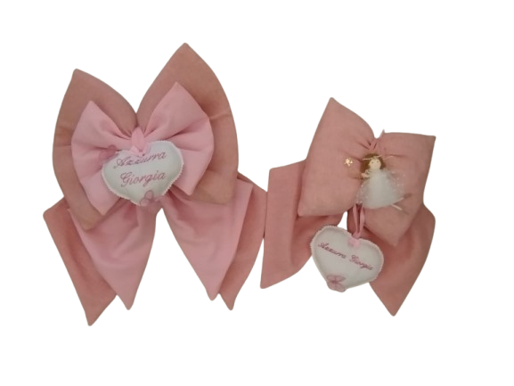 Set Di fiocchi Nascita Rosa Clinica e Casa