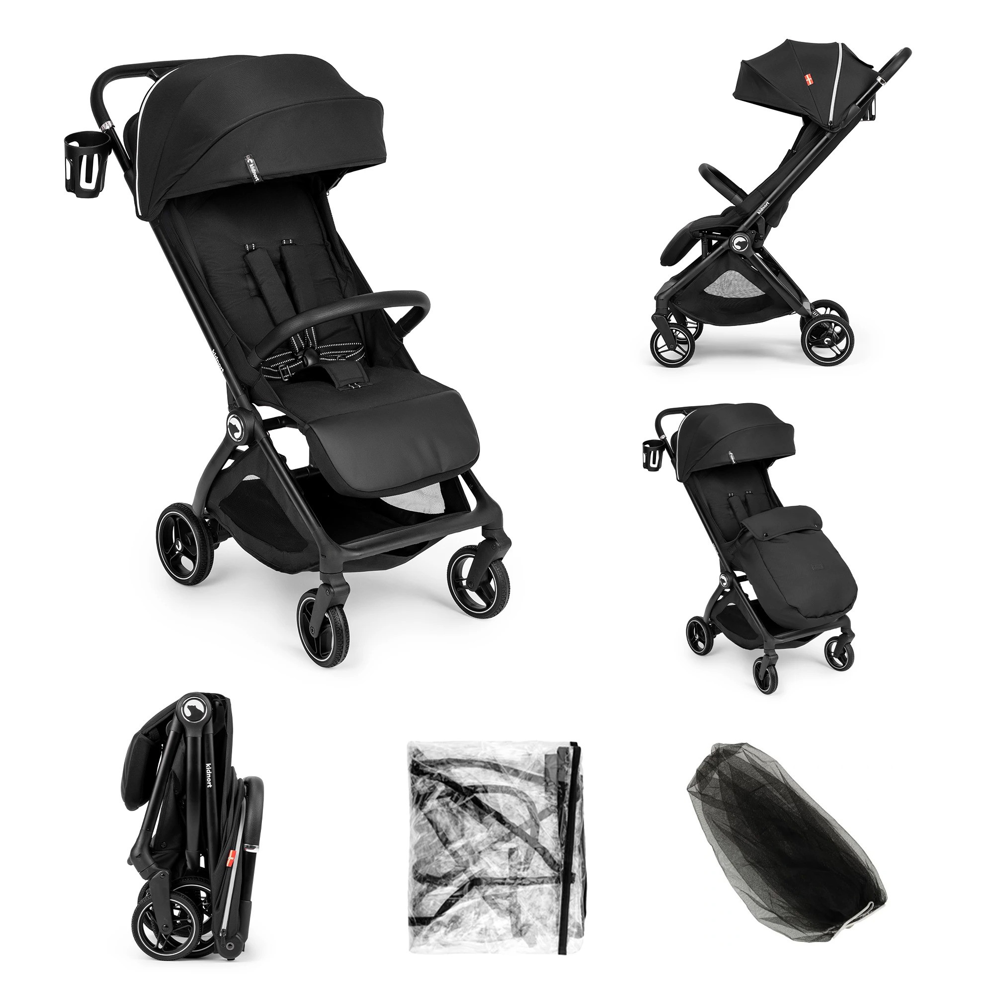 Cochecito Sjøoter Kidnort Black