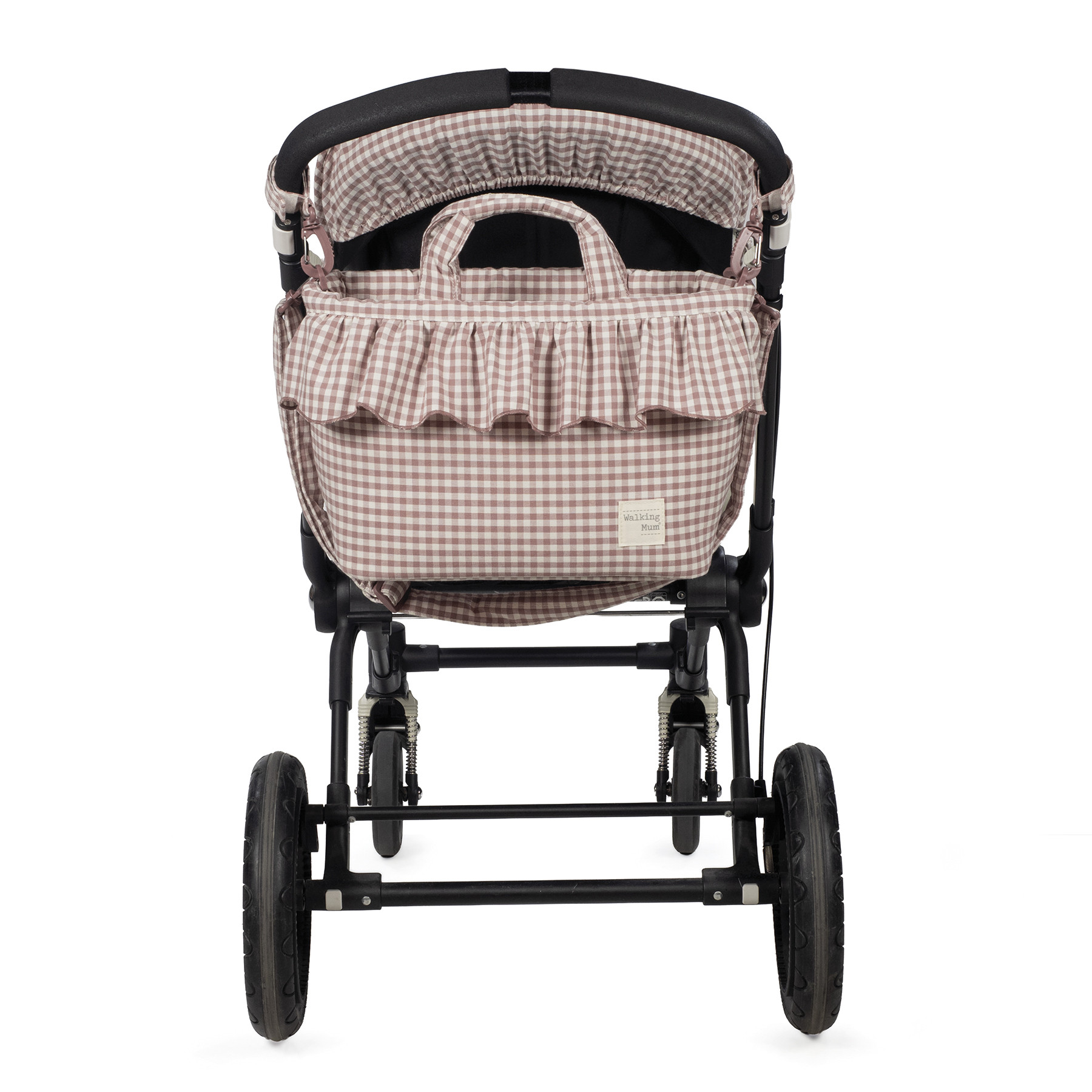 Bolso Cambiador Praliné Vichy Moka