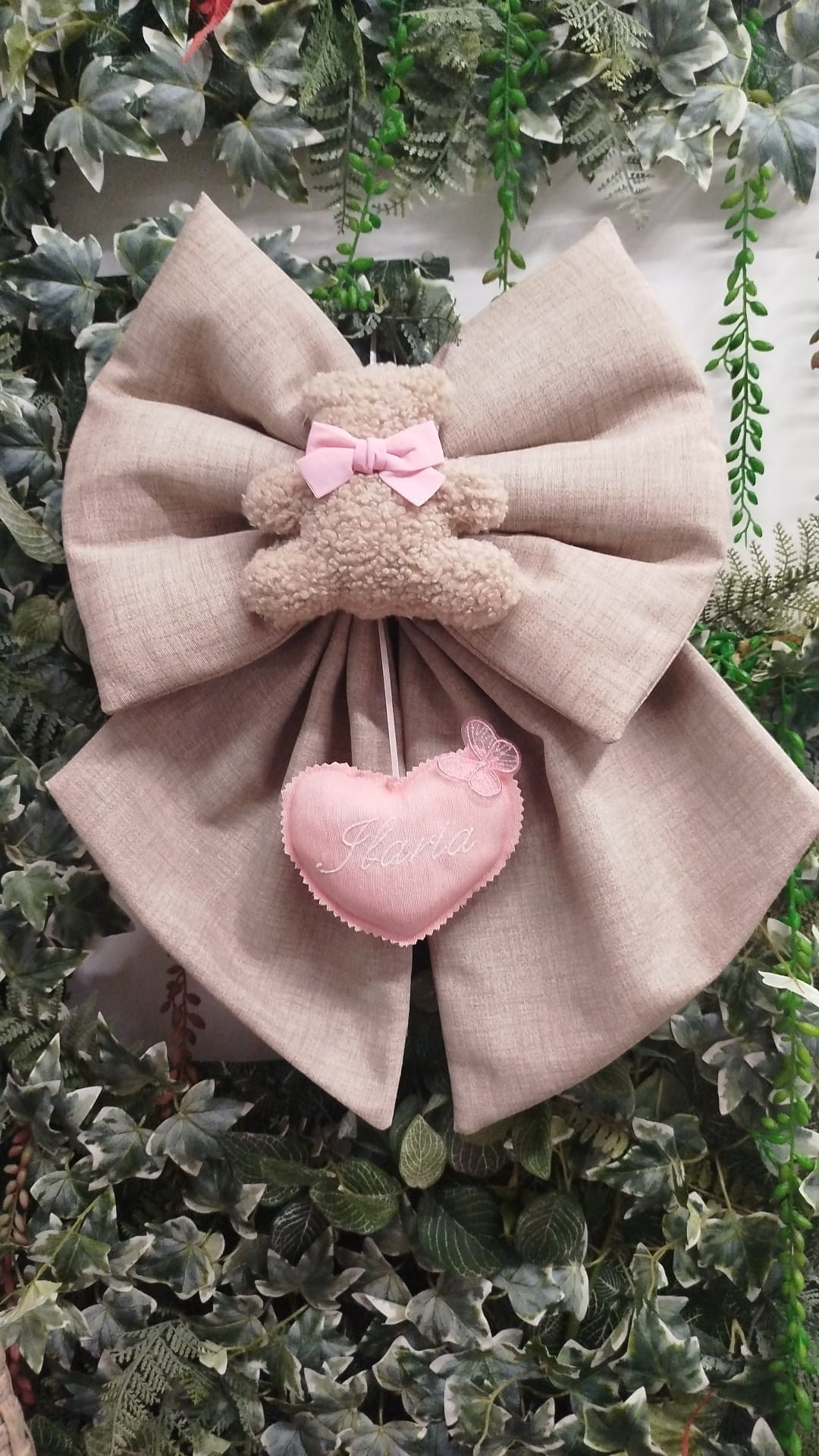 Fiocco Nascita Orsetto Teddy