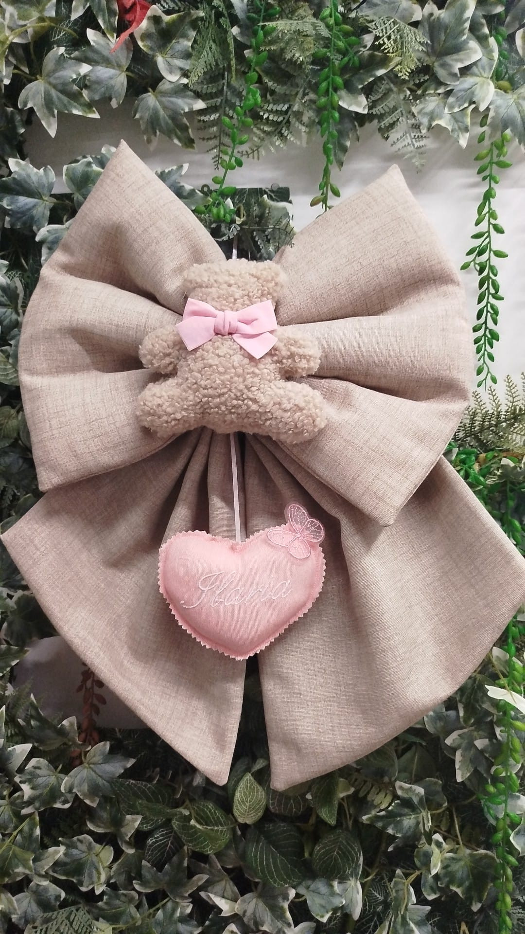 Fiocco Nascita Orsetto Teddy