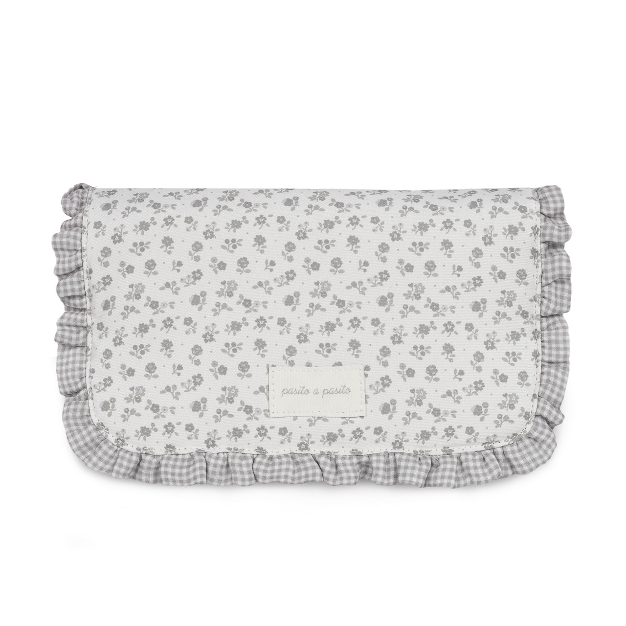 Cambiador Little Bloom Flor Gris