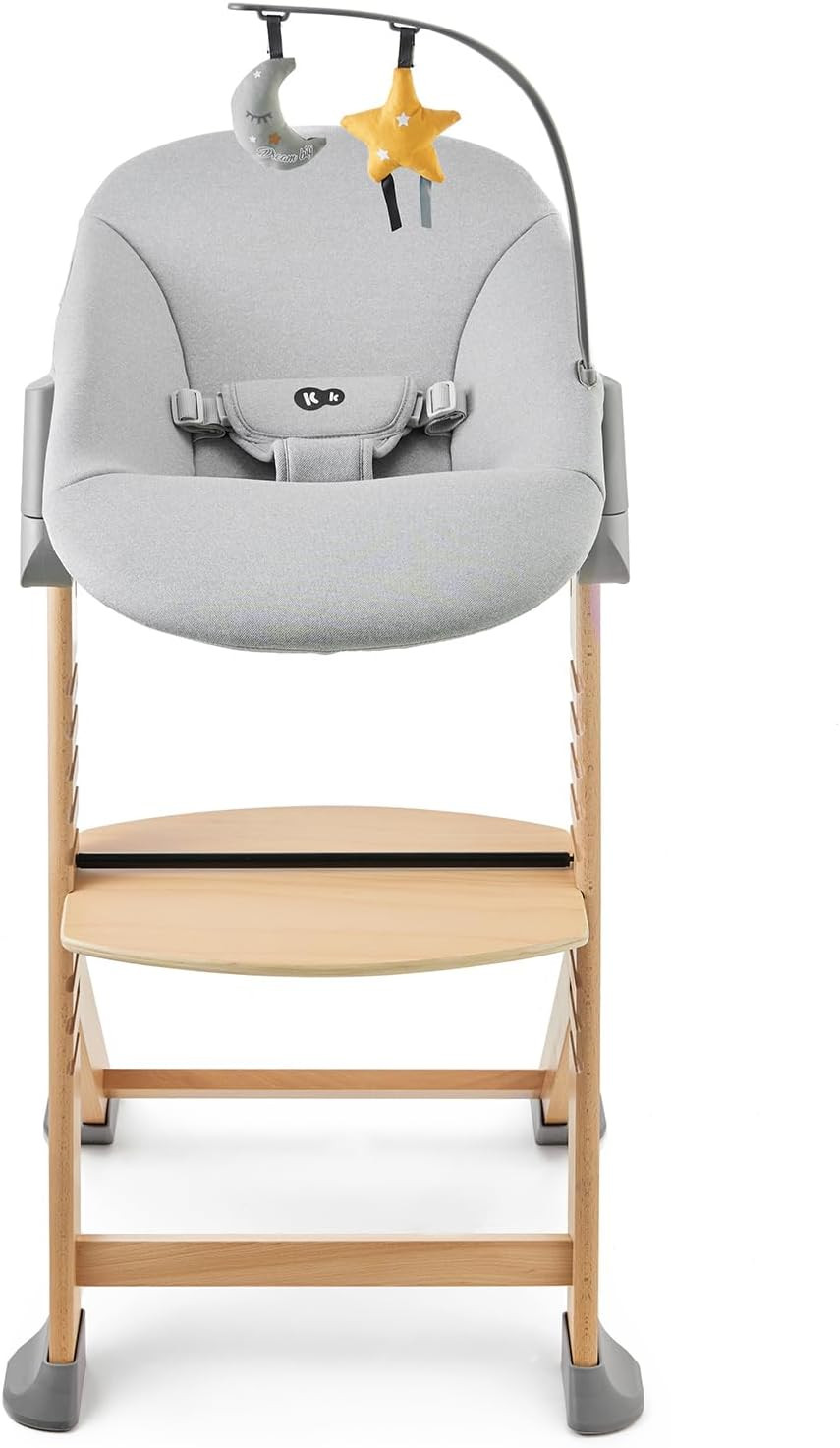 Chaise haute évolutive 4 en 1 Kinderkraft ENOCK avec transat