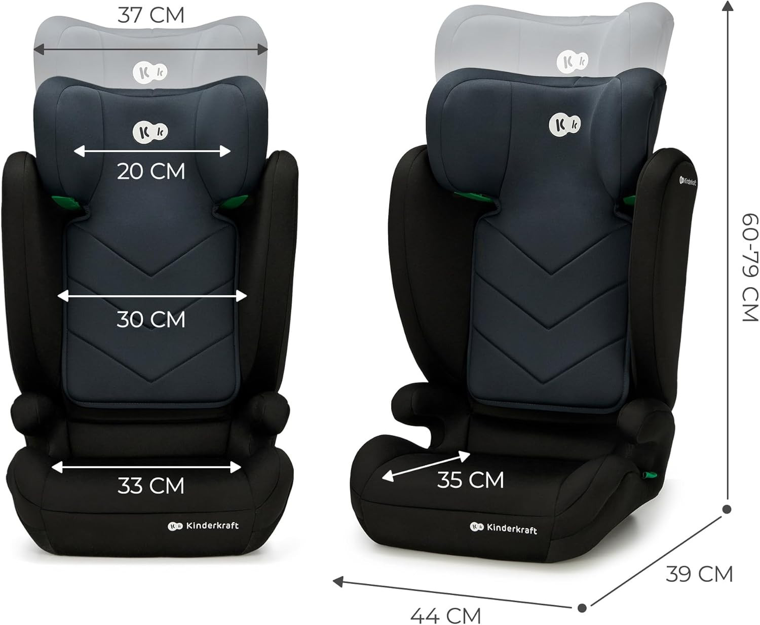 Siège auto Kinderkraft I-SPARK i-Size Groupe 2/3 100-150
