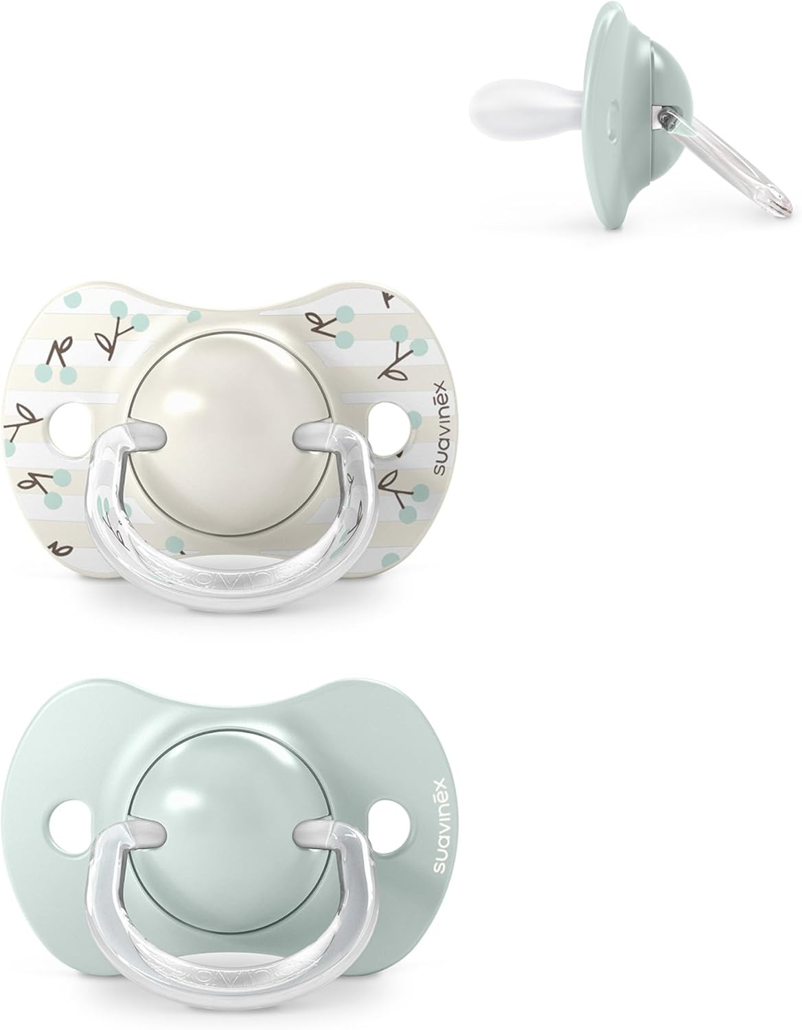 Schnuller 0/6 Monate Sauger SIL SX PROTM (2 Stück) Suavinex