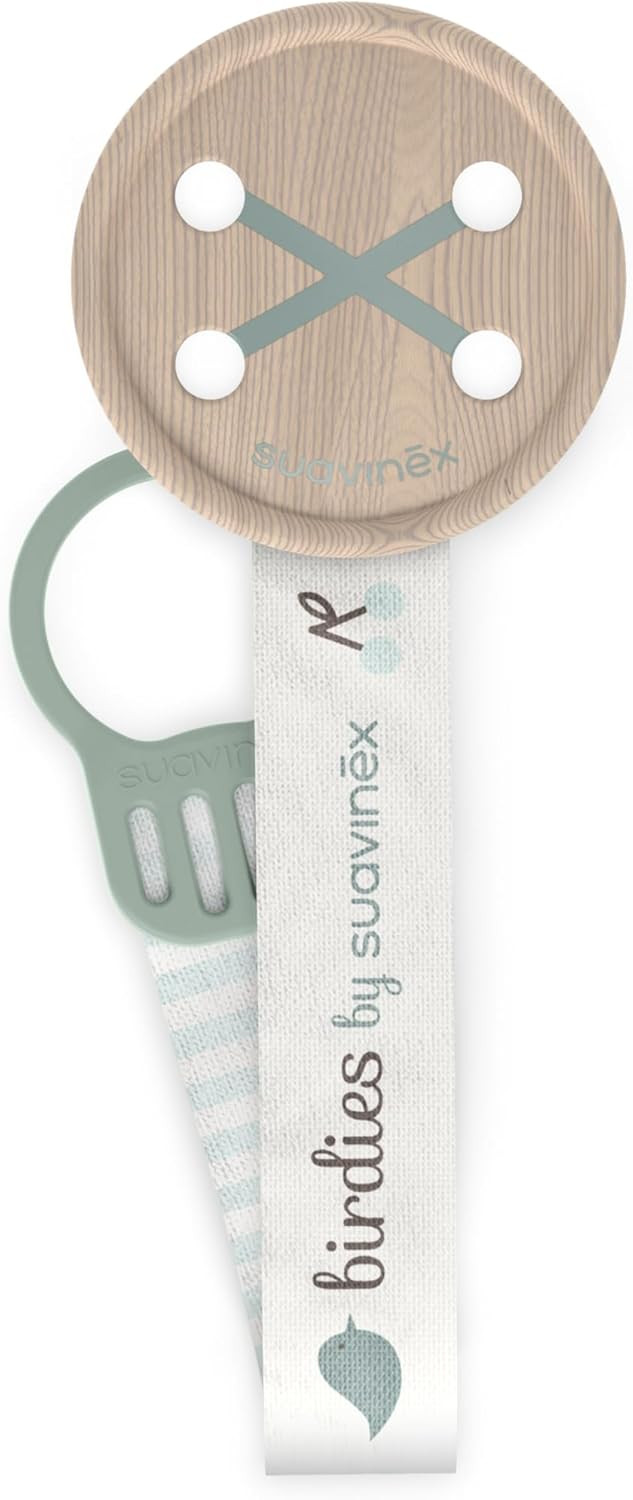 Clip In Tessuto Birdies Suavinex Verde