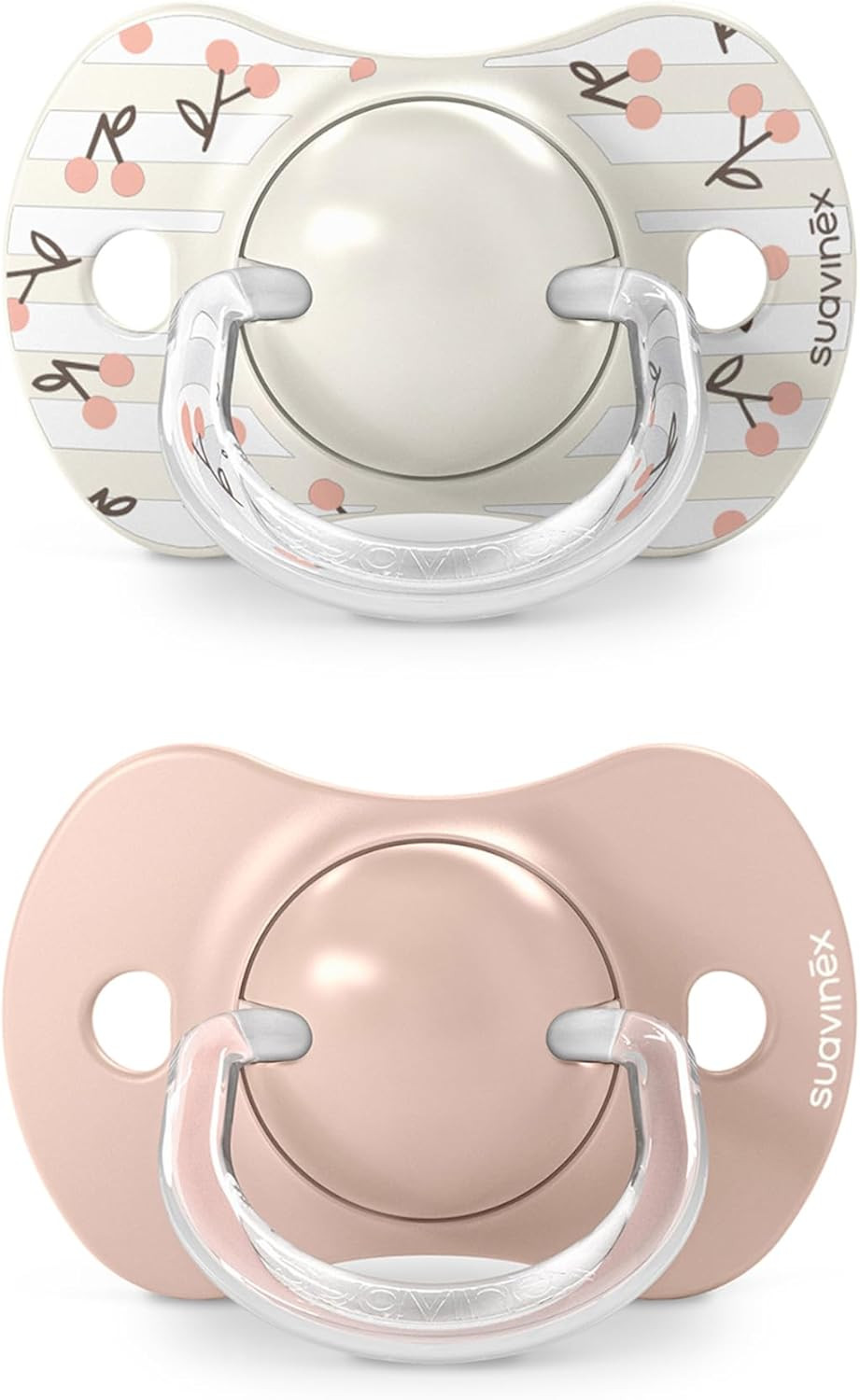 Schnuller 0/6 Monate Sauger SIL SX PROTM (2 Stück) Suavinex Rosa