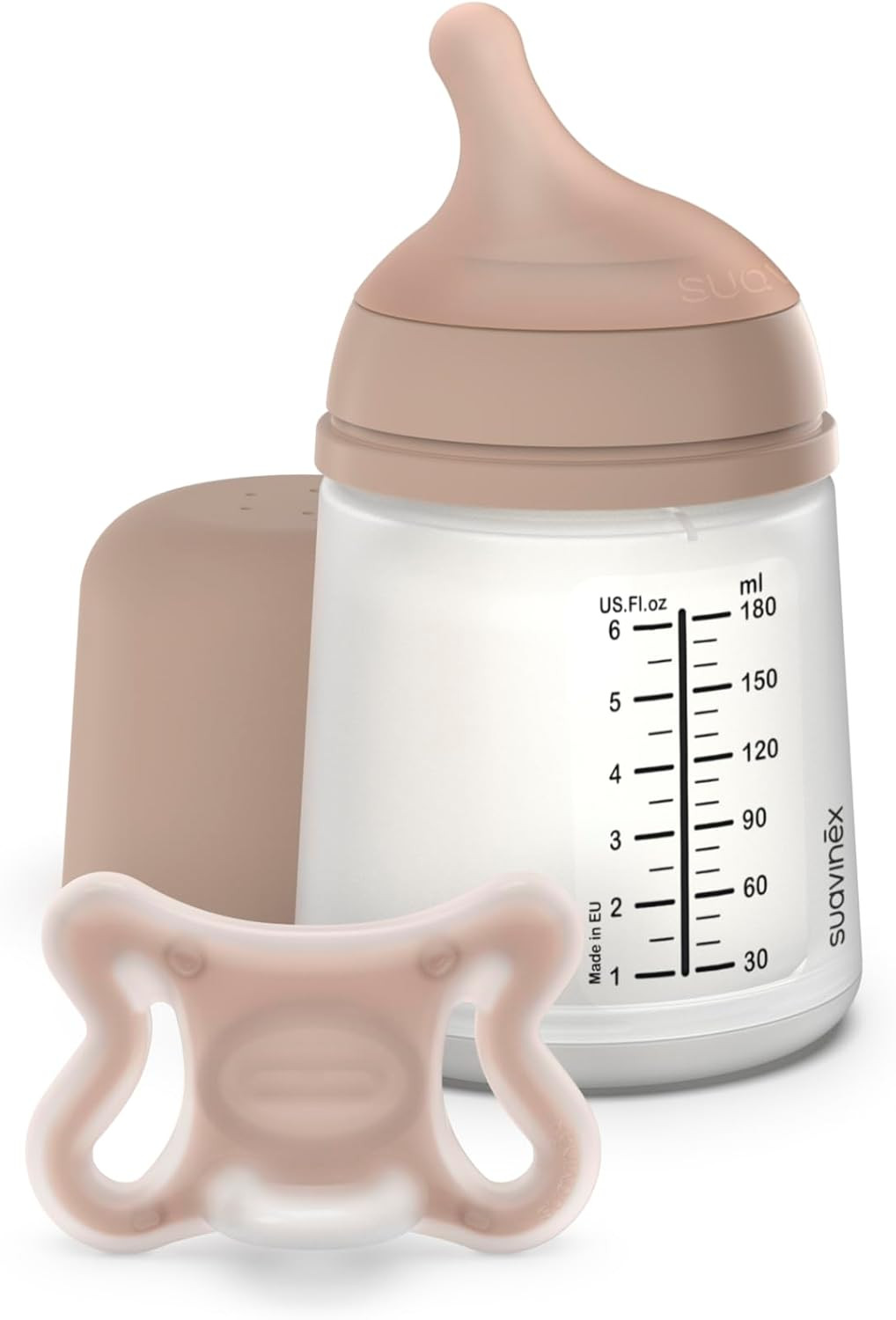 Zero Zero Medium Anti-Kolik Flaschen- und Schnuller-Set